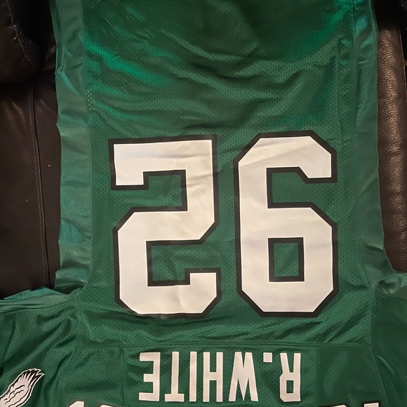 Mitchell & Ness Green Philadelphia Reggie White NFL Jersey - Picture 7 of 7